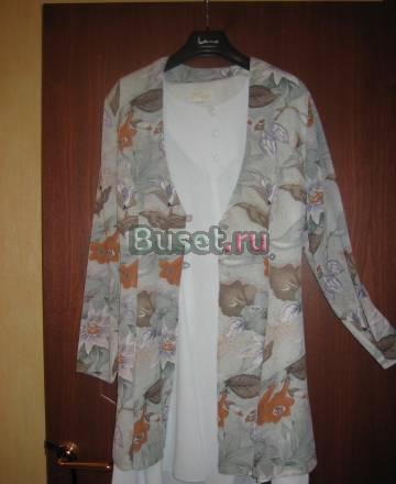 Летнее платье двойка,лен 500р.ноая юбка,блузка Москва