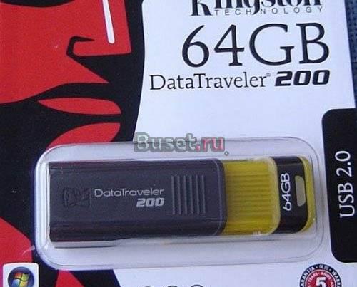 Флэш карта USB 64 GB kingston новая Гарантия Нижний Новгород