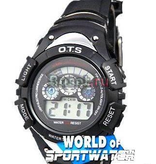 Новые Спортивные Часы Спорт OTS Alarm Секундомер Москва