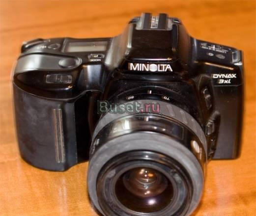Пленочный фотоаппарат Minolta 3XI с объективом Санкт-Петербург