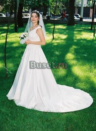 Свадебное платье со шлейфом Ростов-на-Дону