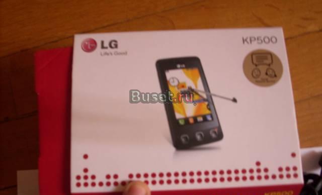 LG KP500 Санкт-Петербург