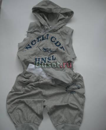 Костюм серый новый футболка+штанишки Санкт-Петербург