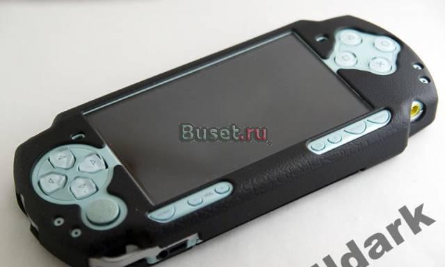Защитный кожаный чехол (корпус) для PSP slim 200x Москва