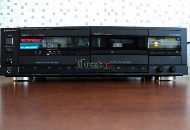 Technics RS-T230. Двухкассетная стереодека,1988г Москва