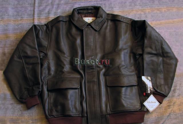 Мужская кожаная куртка  L.L.Bean Усинск