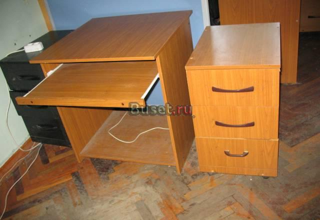 Стол компьютерный с тумбочкой Москва