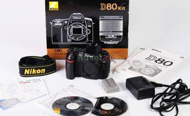 Nikon D80 kit (c объективом 50mm) Москва