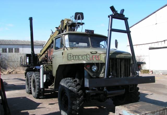 Лесовоз Урал-375 Санкт-Петербург
