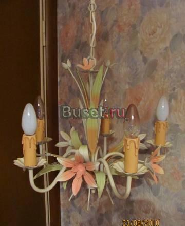 Люстра итальянская металлическая Санкт-Петербург