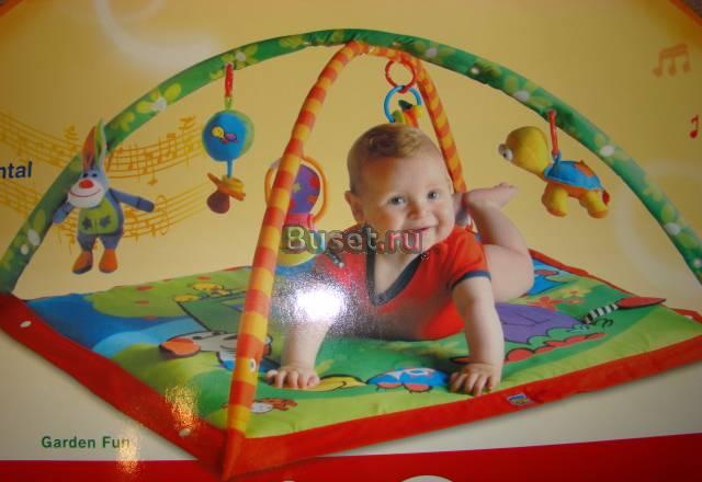 Развивающий коврик "Мой сад" Москва