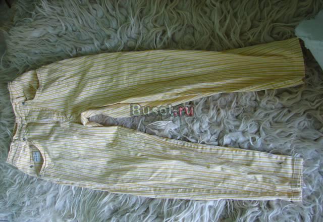 Брюки белые джинсовые стрейч импортные Германия Санкт-Петербург