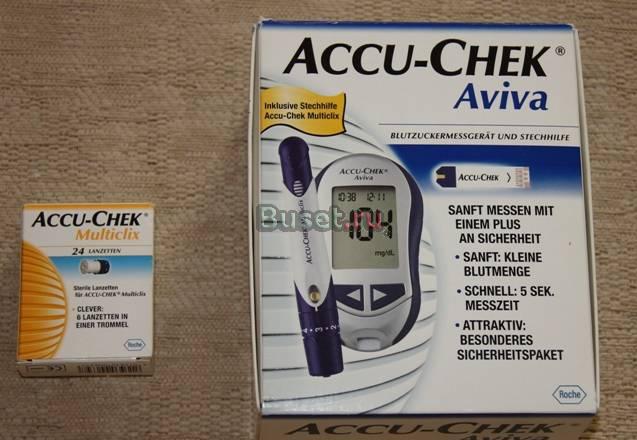 Глюкометр Accu Chek Aviva Москва