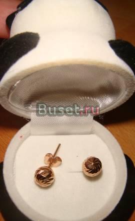 Cерьги гвоздики Москва