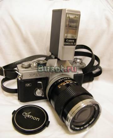 Canon ftb + canon lenz fd 135mm + бонусы Санкт-Петербург