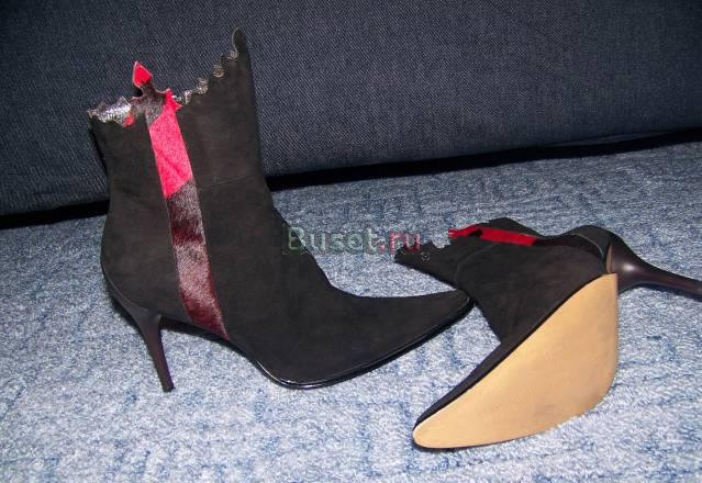 Замшевые сапоги Санкт-Петербург