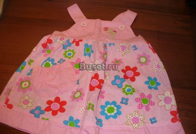 Пакетом одежда на девочку (лето) р.74- 80 Москва