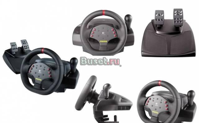 Руль  Logitech momo Racing Force Feedback Wheel Москва
