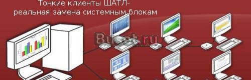 Тонкие клиенты шатл- замена системным блокам Самара