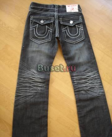 Мужские джинсы true religion р 34 USA чёрные Москва