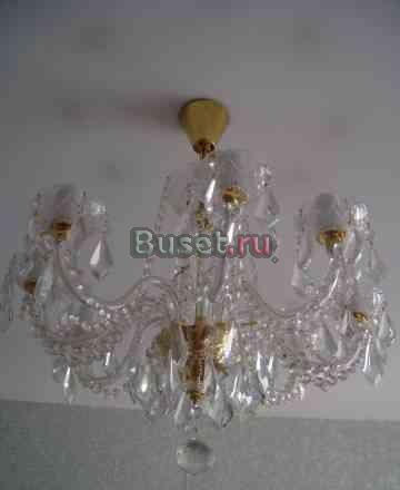 Люстра чешская 8 рожковая хрусталь Москва