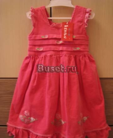 Новый вельветовый сарафан а 92 см, 350 руб Москва