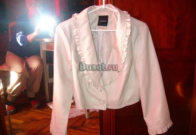 Курточка 48р.новая модная типа кожи Санкт-Петербург