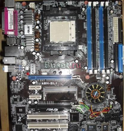 Матплата S939 Asus A8N-SLI. Не стартует Москва
