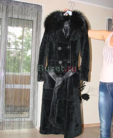 Новая шуба их меха козы Москва