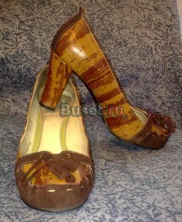 Туфельки удобные и красивые.Натуральная кожа Москва