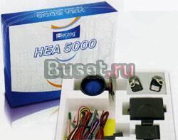 Сигнализация HEA-1000 "herzog", два мет. брелока Москва