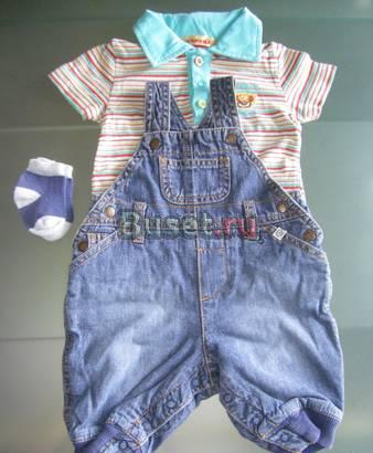 Пакет фирменных вещей 0-4 мес Москва