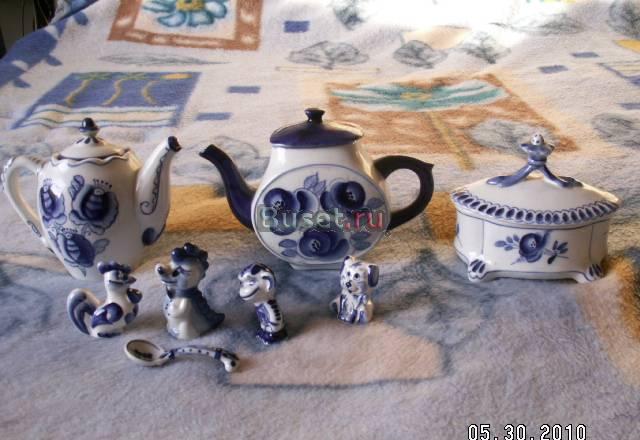 Гжель 70-х годов Москва