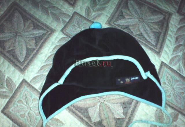 Велюровая шапка  на завязочках Москва