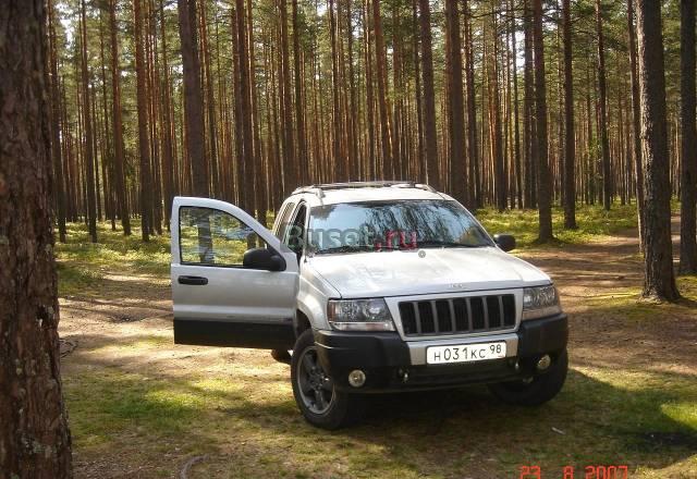 Jeep Grand Cherokee, 2003,серебристый Санкт-Петербург