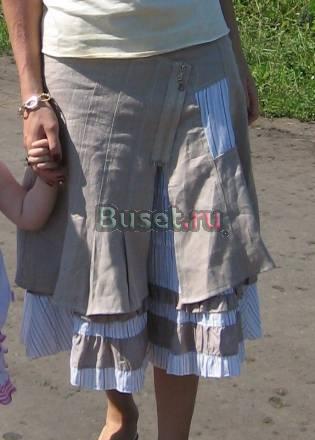 Юбка лен Москва