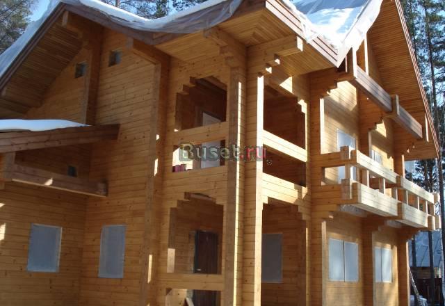 Дома из клееного бруса Ангарской сосны Иркутск
