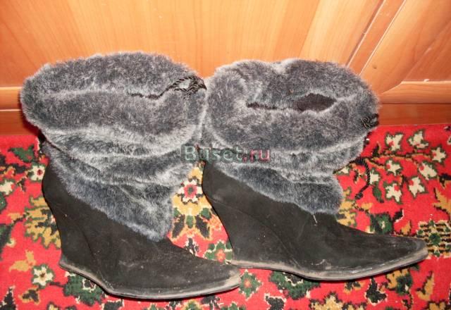 Продаю сапоги на меху зима Москва