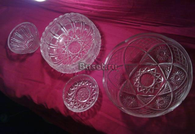 Советский хрусталь (8 предметов) Москва