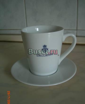 Бокал с блюдцем. Фарфор Москва