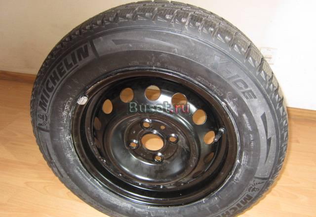 Колесо в сборе (запаска). Новое На зимней резине Москва