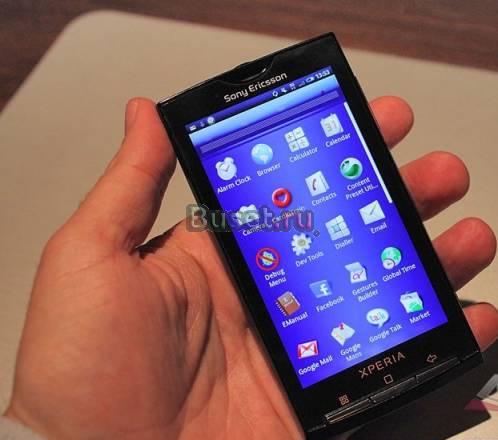 Sony Ericsson Xperia X-10  большой экран GPS Москва