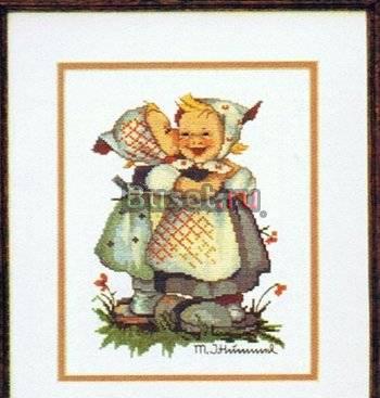 Telling Her Secret - Cross Stitch Kit by JCA Санкт-Петербург