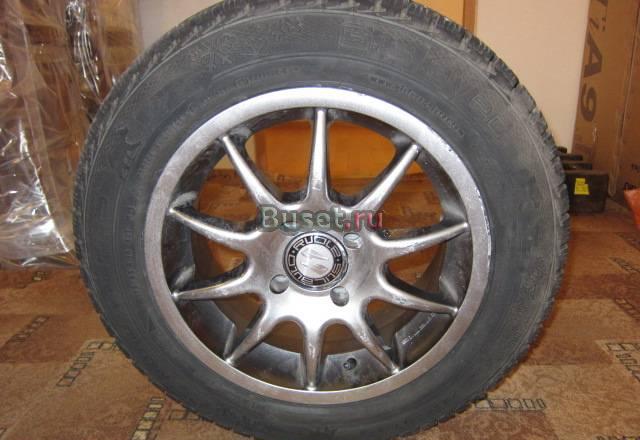 Комплект колёс в сборе зимние R14 литые диски Москва
