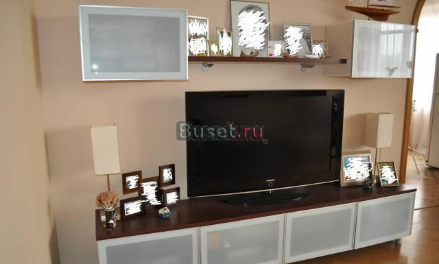 Тумба под ЖК телевизор с полками Москва