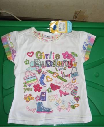 Новая фирменная футболка 80-86 см.(1-1,6 года) Москва