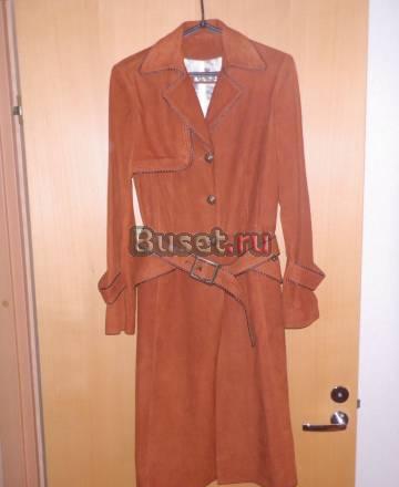 Замшевый плащ Санкт-Петербург