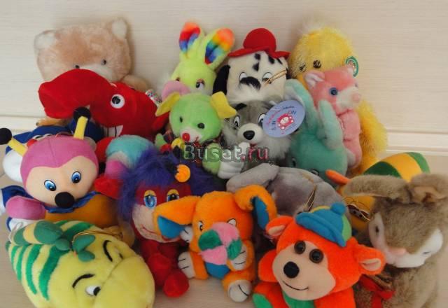 Отдам пакетом детские мягкие игрушки за салфетк Москва