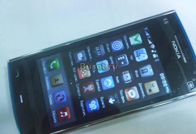 Nokia X6 лучше сенсорна не найти по лучшой цене Москва