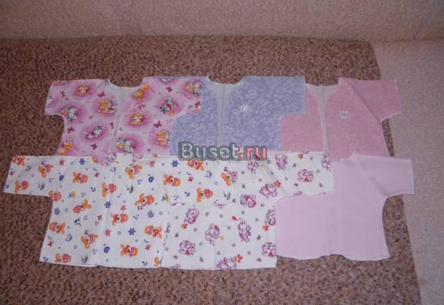 Распашонки и кофточки на малыша пакетом Санкт-Петербург